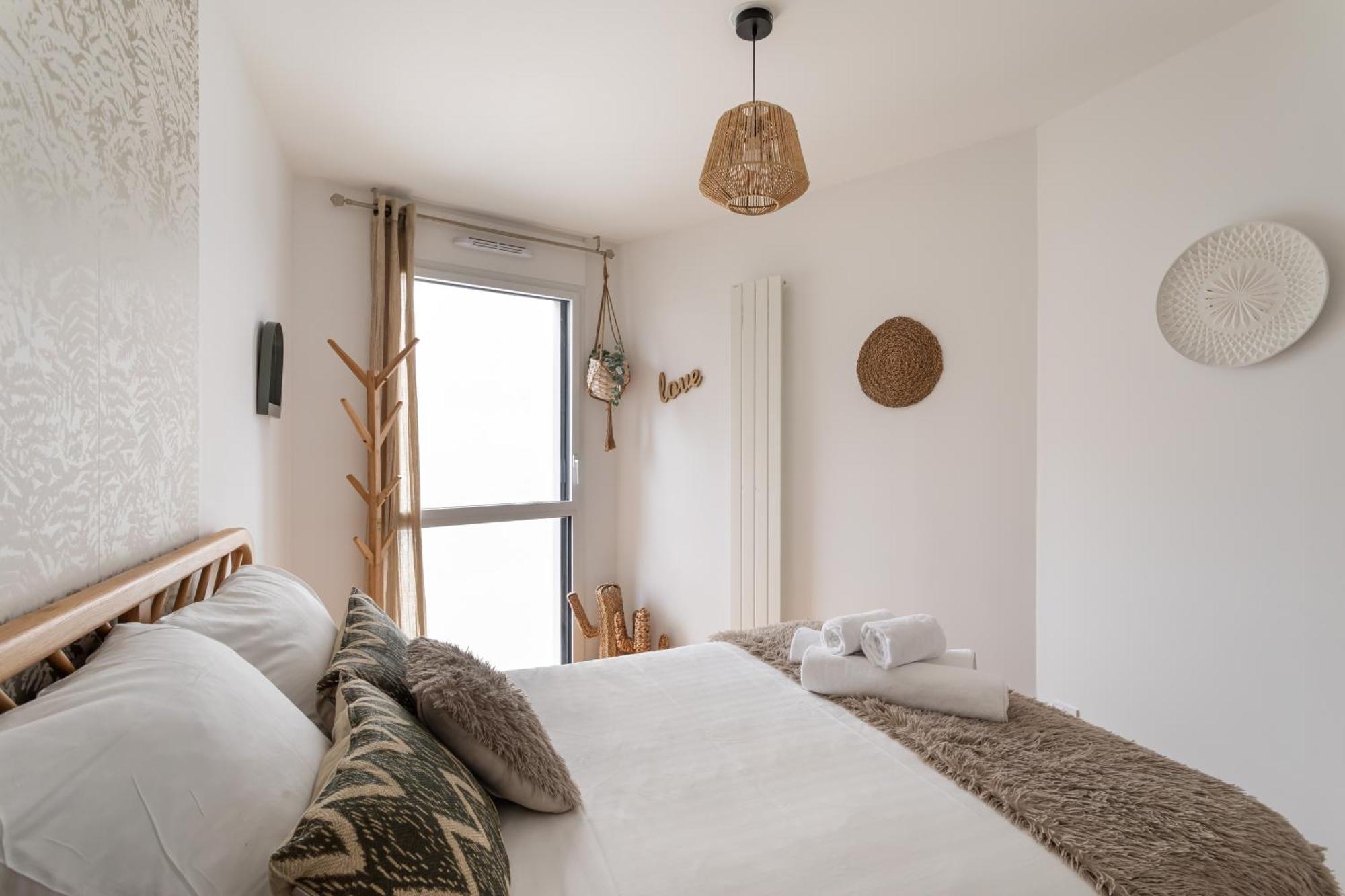 Appartement Namaste - Bel Appt Pour 5 Avec Terrasse Parking Rennes